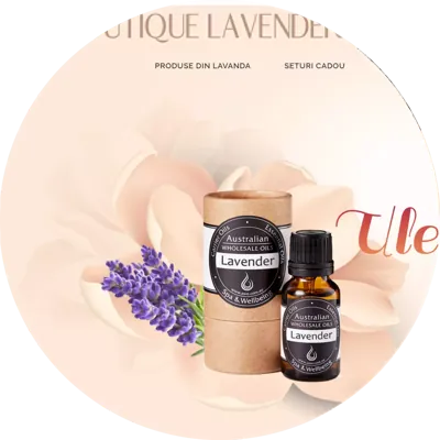 Boutique Lavender – website realizat de RevCore Analitic