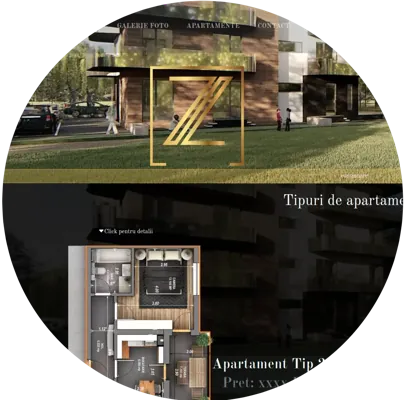 Zam Residence – proiect web RevCore Analitic